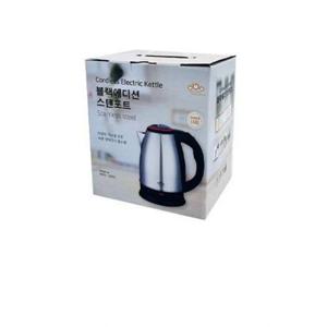 주전자 티포트 블랙에디션 스텐 포트 전기 1.8L