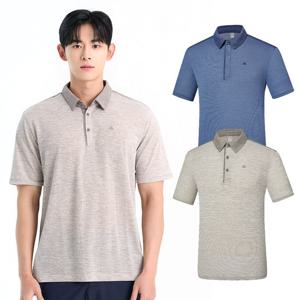 콜핑 남성 하이쿨 지지미원단 등산 반팔 카라 티셔츠 KSC486TT6M