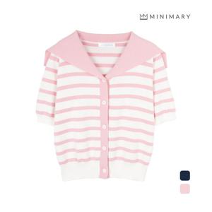 [미니마리][미니마리] 스트라이프세라가디건 (MMA2CD02)