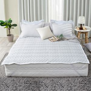 아이스 시어서커 고정밴딩 침대패드 여름이불패드 매트리스 냉감패드 SS