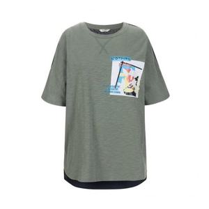 [올리비아로렌]캐주얼프린트 반팔티셔츠____VVCASXM6276