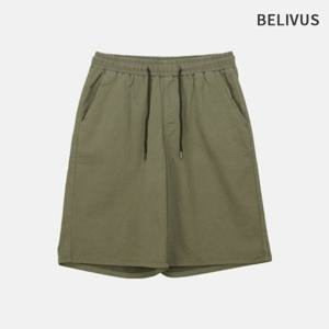 빌리버스 남자 반바지 밴딩 스판 코튼 팬츠 BBJ110