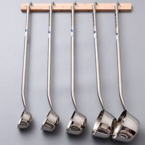 이딜리 국자 통샥구 스텐 대형 긴국자 소소 200ml 급식국자 샥구 까오기 배식국자 스텐국자 스텐조리도구