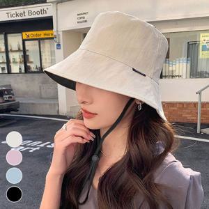 사계절 벙거지 여성모자 리버시블 베이직 양면버킷햇
