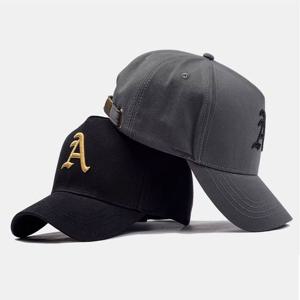 빅사이즈 대두 모자 A 알파벳 자수 볼캡 야구모자