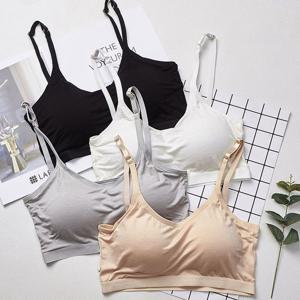 갓샵 모달 크롭 브라 튜브 탑 S-XL 캡 내장/여자