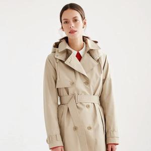 [에이글][  499,000원] 고어텍스 후드 트렌치코트 AIW22WOUT005