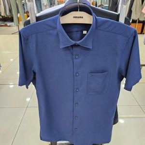 [레노마셔츠]반소매  서커스판  솔리드 일반셔츠 RPUSG0607_JJ