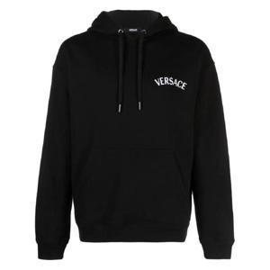 베르사체 밀라노 스탬프 자수 후디 10139791A09923