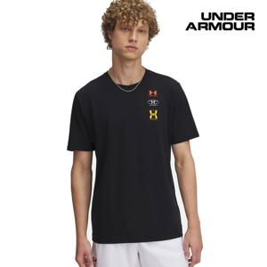 [언더아머(백)]남성 UA EVOL 로고 반팔 라운드 티셔츠 1390165-001
