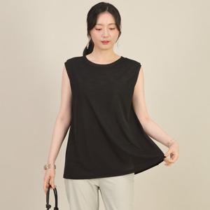 [애비뉴투지]플레어 A라인 망사 여름 루즈핏 나시 티셔츠 A05550