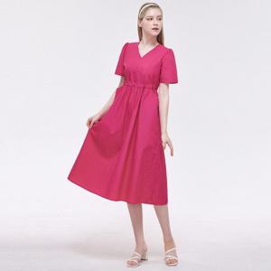 FOCUS  스트링 바스락 포켓 원피스 PBVFF5M1OP3271