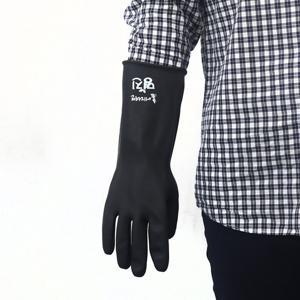 명진 공업용 보호장갑 9호 / 검정 작업 장갑