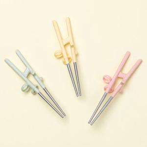 에디슨젓가락 스텐 2단계 교정젓가락 2단계 유아 어린이