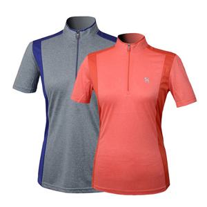 비티알 BTR 여성 골프웨어 여름 반팔 집업 티셔츠