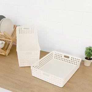 홈리빙 깔끔수납 공간활용 멀티 정리 리빙바스켓 SB70