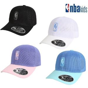 NBA키즈 로고맨 와펜 메쉬 볼캡 K235AP007P-GR