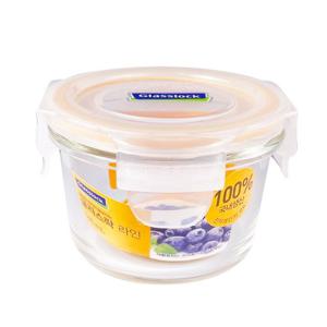 유리밀폐용기 글라스락 라인원형 미니 165ml