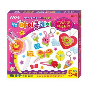 15000 아모스 촉감놀이 컬러점토 아이클레이 프리티