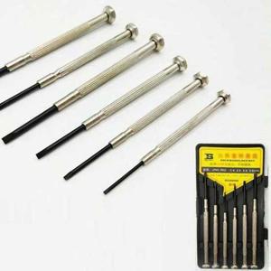 미니 드라이버 안경 공구 시계 정밀 소형 6종 세트