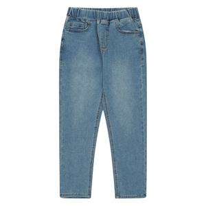 에꼴리에 남아 밴딩 데님 테이퍼드 팬츠 23A0210_BL