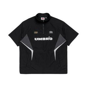 엄브로 HBL BLOKE 반팔 스탠넥 아노락 UQ223CWT52BLK