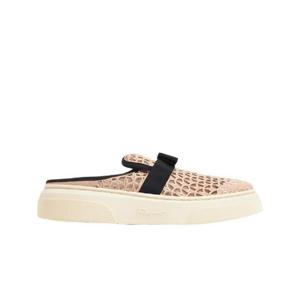 페라가모 바라 보우 뮬 인디언 핑크 030359-758537