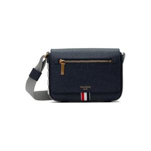 25 FW 톰브라운 남성 네이비 스몰 페블 텍스처 리포터 메신저백 252381M170003
