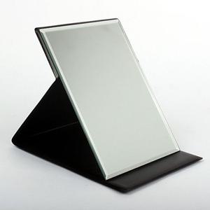 PU 인조가죽 3단거울 ST-453L 탁상거울 화장대 화장대소품 거울 인테리어 인테리어소품 화장소품