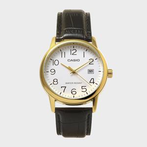CASIO 카시오 MTP-V002GL-7B2 남성시계 심플 가죽 손목시계