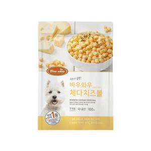 바우와우 체다 치즈볼 100g