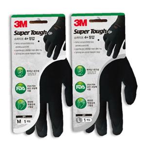 3M 슈퍼터프 4plus 원예 작물 포장 산업현장 코팅장갑