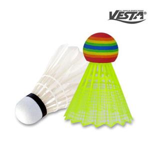 셔틀콕 혼합5입(나일론3개 깃털2개 베스타)