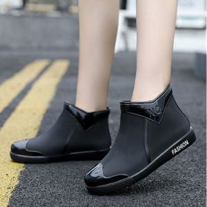 여성 패션장화 숏부츠 발목장화 레인부츠