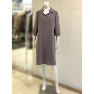 벨리시앙 세이브존01 오픈 칼라 배색라인 원피스(2color) OP4214