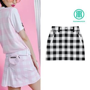 레인메이커 여성 미니백 플리츠 매치 깅엄 체크 큐롯 스커트 R32WCK08