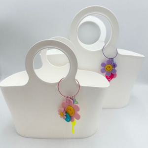 플라워 스마일 키링