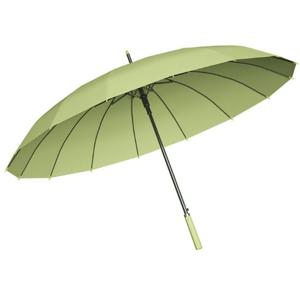 각인인쇄 파스텔 16K 자동 장우산 예쁜 가죽핸들 우산