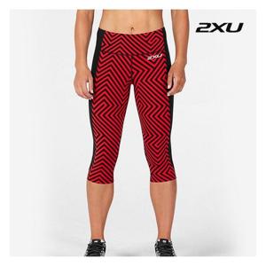 [2XU][2XU] 여성 피트니스 컴프레션 레깅스 (7부)_XUMF262TMB