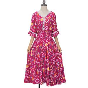 [포커스]브이넥 썸머 원피스 (FM5D3OP3209)