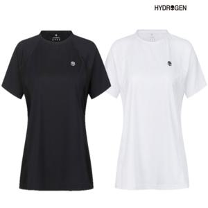 [하이드로겐] 여성 메쉬조직 기능성 반팔라운드 H21D2TR203