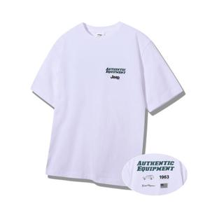 [지프]공용 어센틱로고 반팔티셔츠(JQ2TSU225)