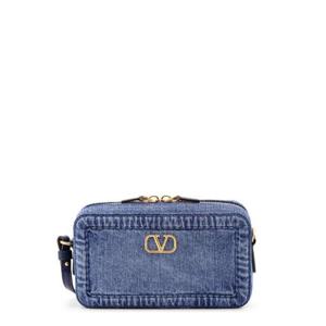 Valentino Alltime VLogo 플라크 데님 숄더백 6W2P0AI5JXE YHS TP934587628