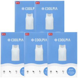 BYC시원소프트터치쿨피아쿨비즈냉감런닝5매ERS0037/36