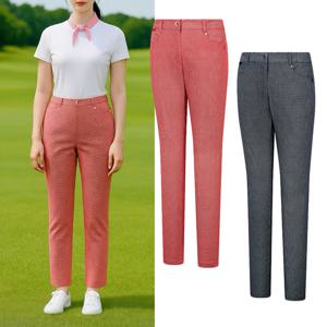 비티알 여성 골프 솔리드 배색 패턴 베이직 바지 BSC905PP8W