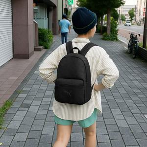 [푸마 슈즈]푸마 PUMA POP 스몰 S 백팩 스포츠 학교 여행 가방 블랙 091334-01