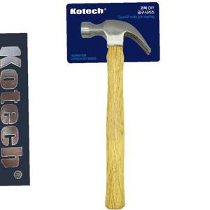 코텍376 일반 나무망치 원목자루 쇠망치