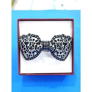 로뎀 세이브존05 프랑스 스와로브스키 플라워 중 대 자동핀(블랙)01 RRD24020013