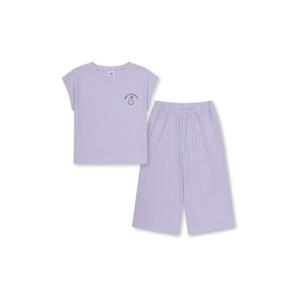 [탑텐키즈]여아) 립 7부 팬츠 셋업 MKF3IP2001