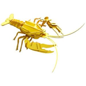 아트박스/엠유 [Kiplex] 3D 종이 아트 조립모델 키트   새우 (Sh